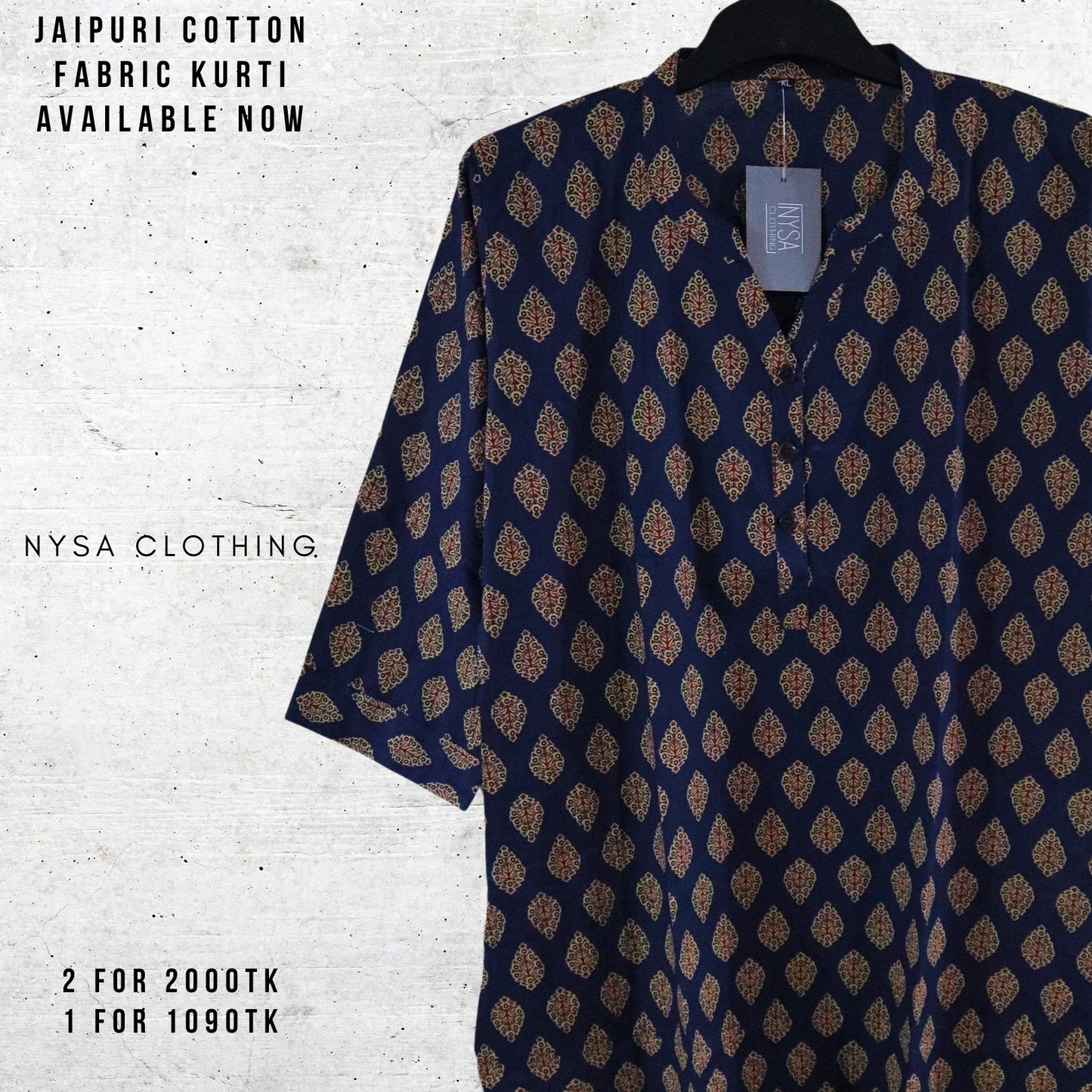 REGULAR LONG KURTI RLK_1971