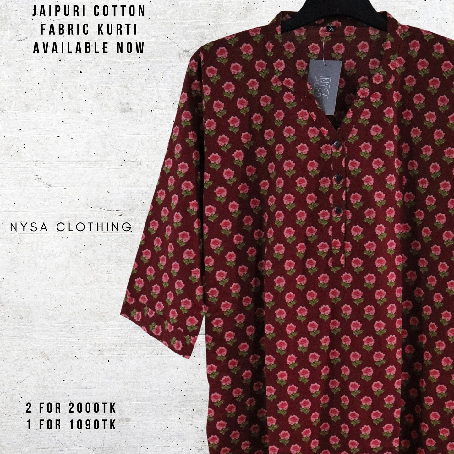 REGULAR LONG KURTI RLK_2019